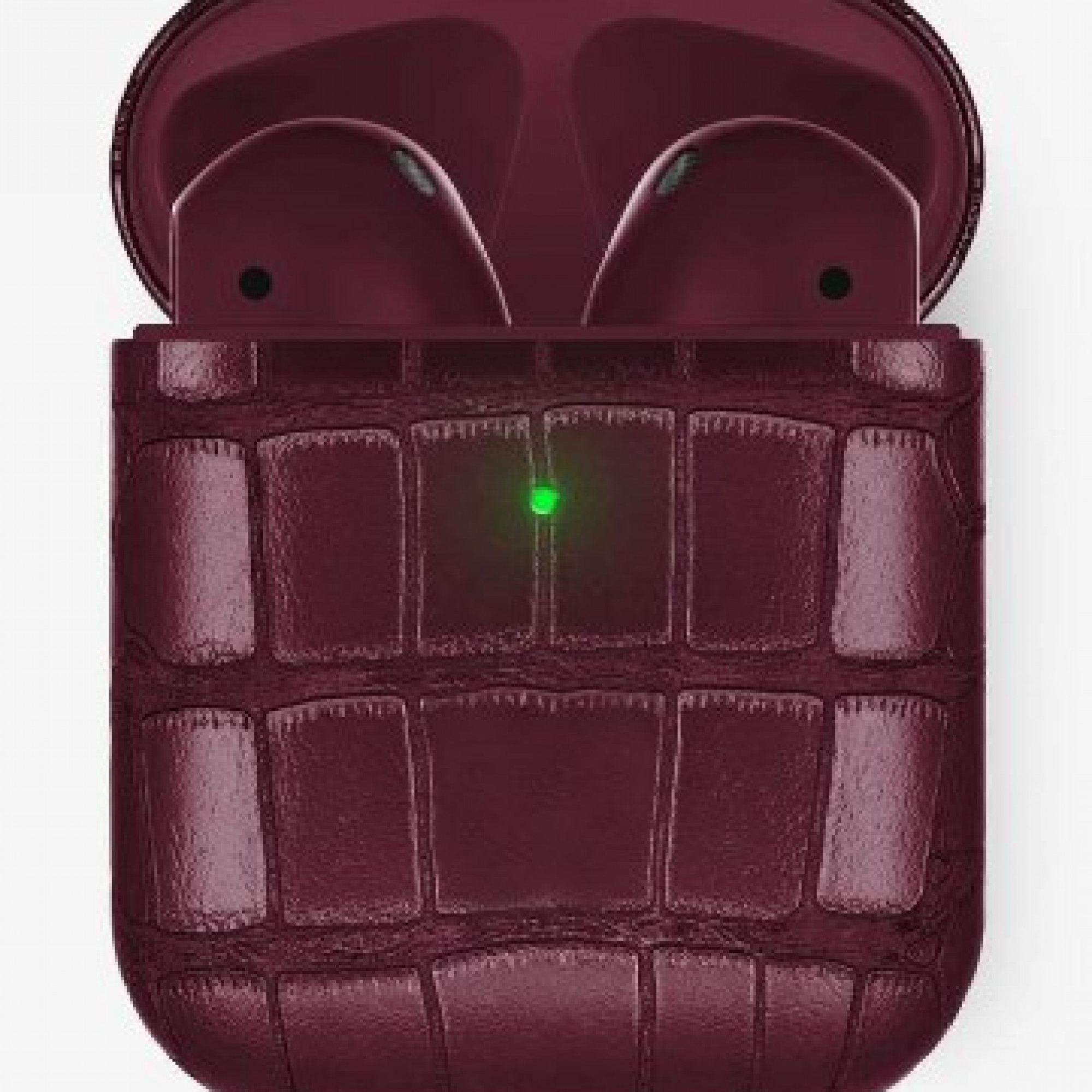 Наушники Apple AirPods 2 MRXJ2 Alligator Burgundy