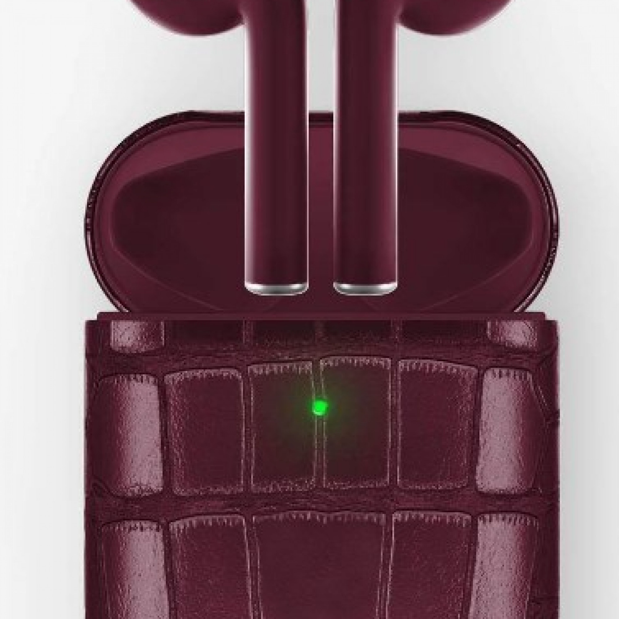 Наушники Apple AirPods 2 MRXJ2 Alligator Burgundy