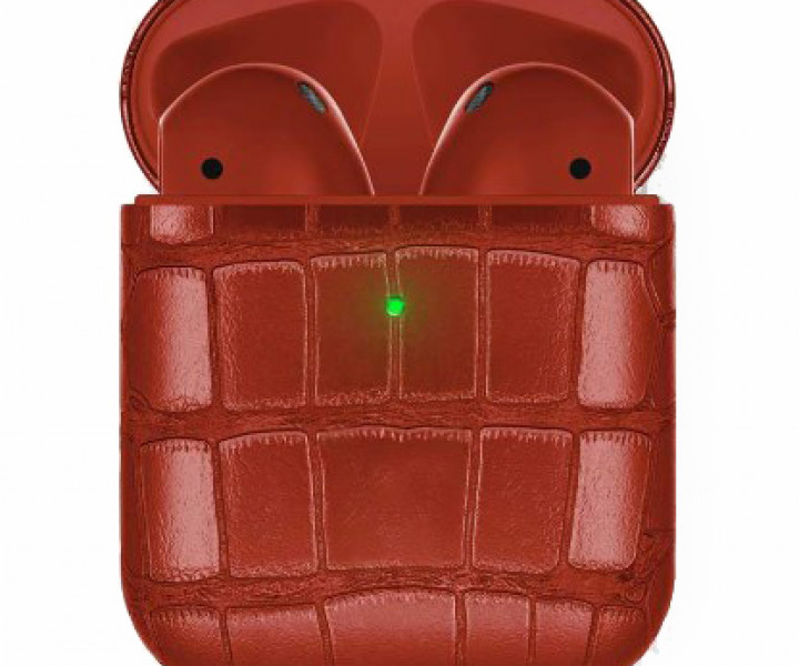 Наушники Apple AirPods 2 MRXJ2 Alligator Red