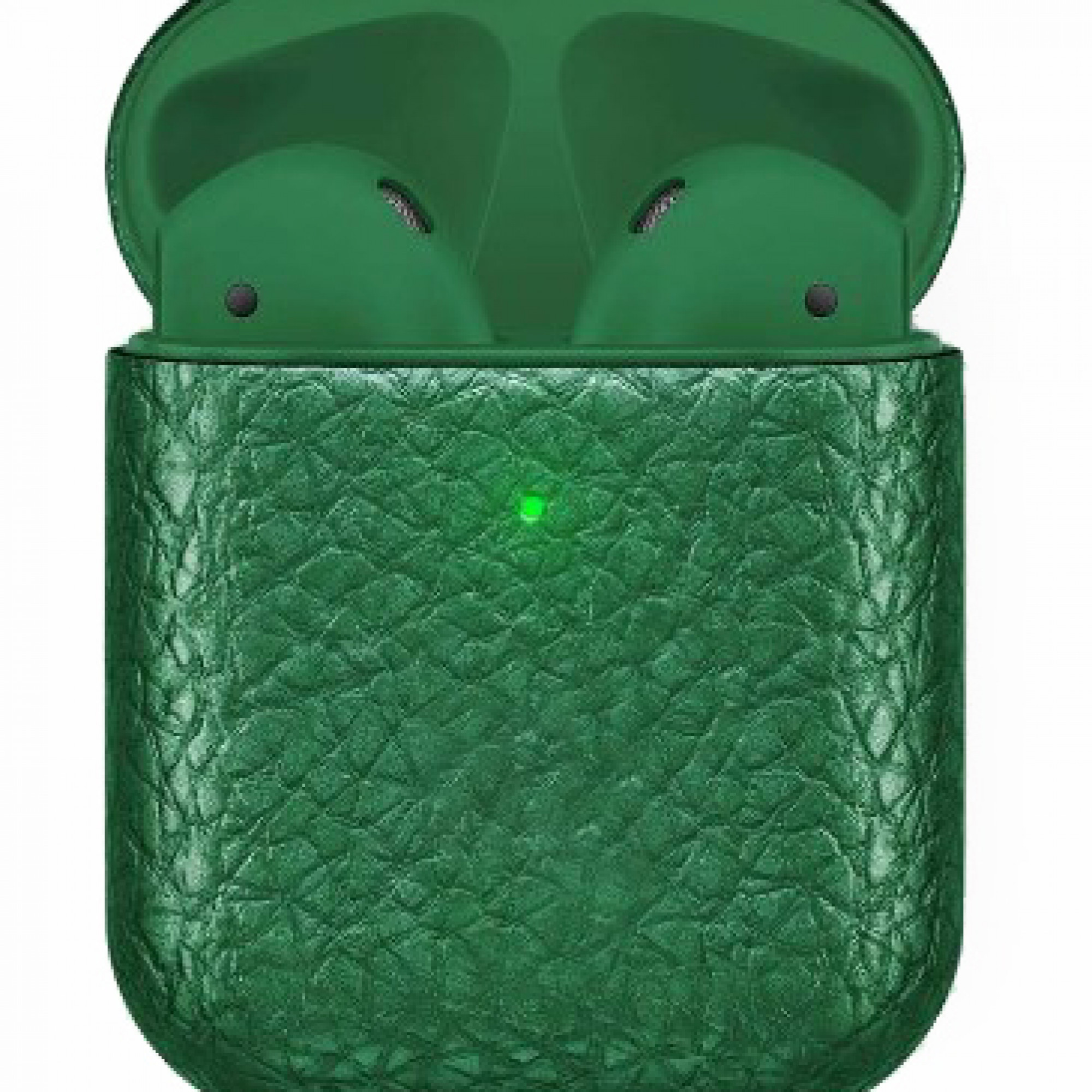 Наушники Apple AirPods 2 MRXJ2 Calfskin Green