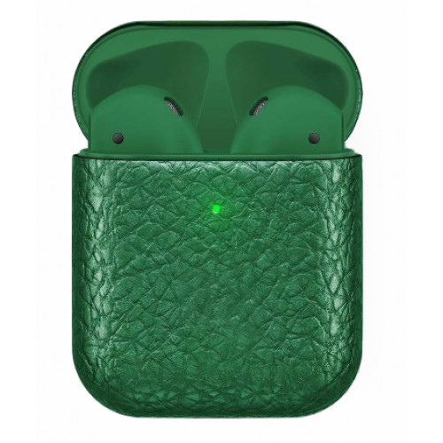 Наушники Apple AirPods 2 MRXJ2 Calfskin Green