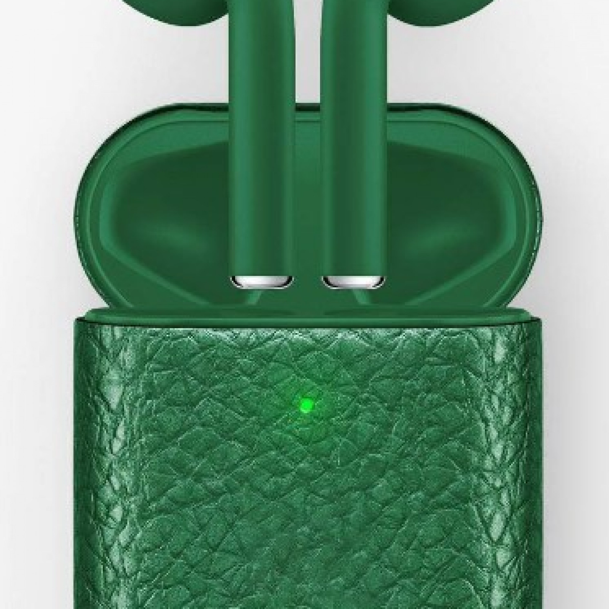 Наушники Apple AirPods 2 MRXJ2 Calfskin Green