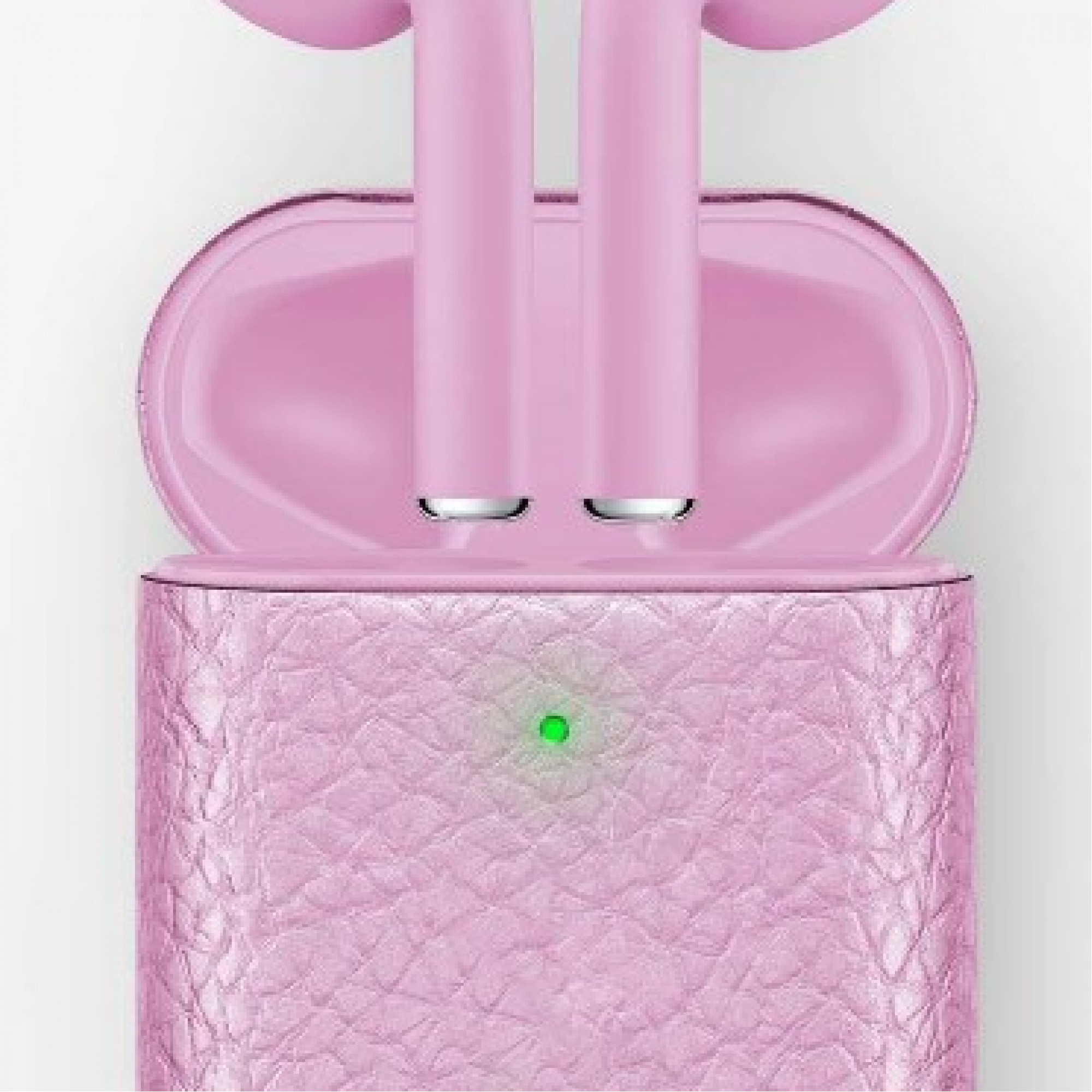 Наушники Apple AirPods 2 MRXJ2 Calfskin Pink