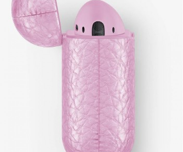 Наушники Apple AirPods 2 MRXJ2 Calfskin Pink