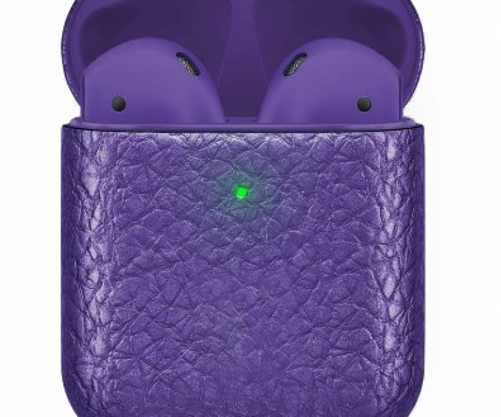 Наушники Apple AirPods 2 MRXJ2 Calfskin Violet