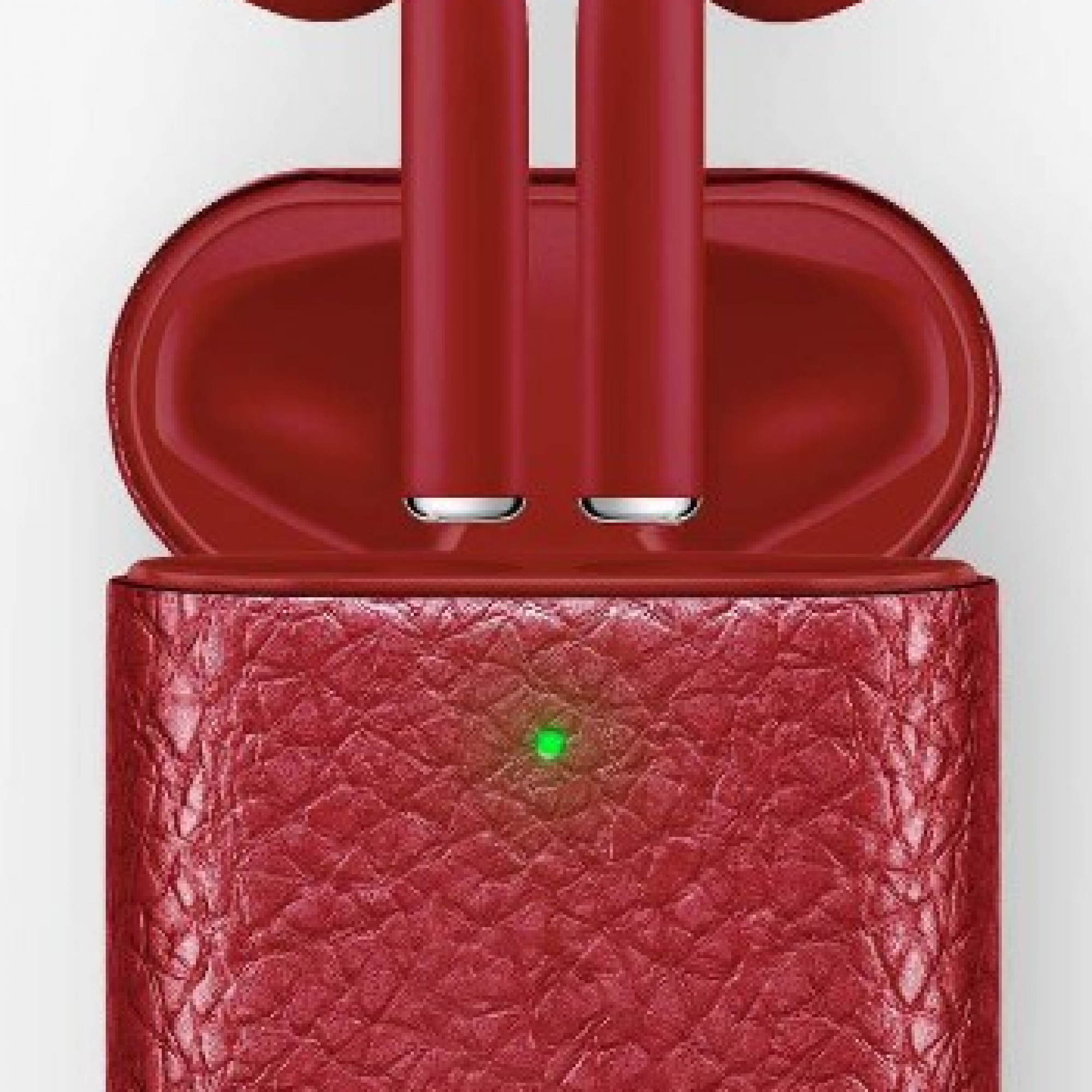 Наушники Apple AirPods 2 MRXJ2 Calfskin Red