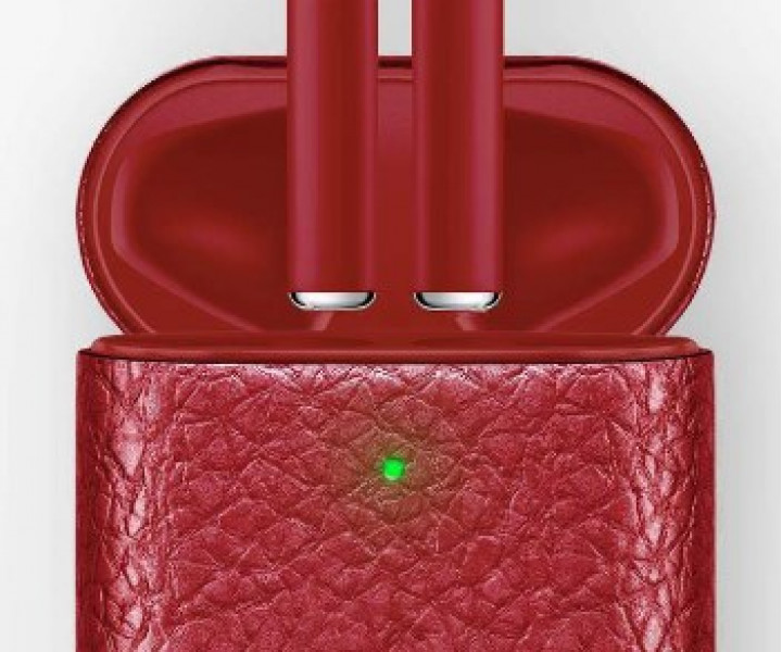 Наушники Apple AirPods 2 MRXJ2 Calfskin Red