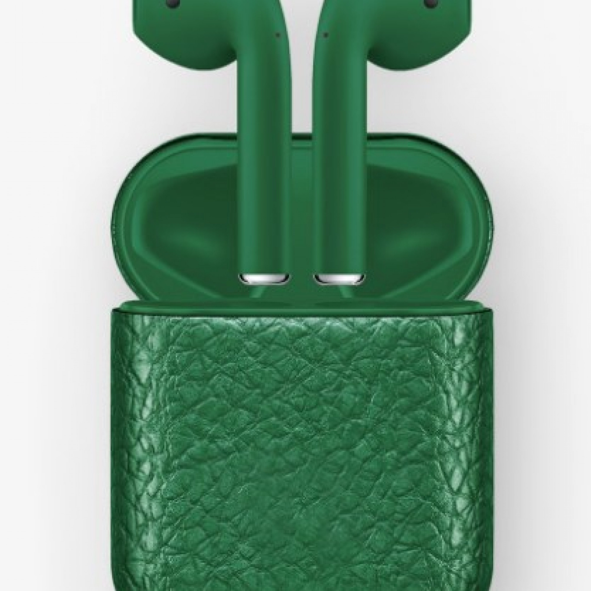 Наушники Apple AirPods 2 MV7N2 Calfskin Green