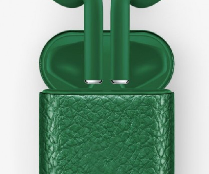 Наушники Apple AirPods 2 MV7N2 Calfskin Green