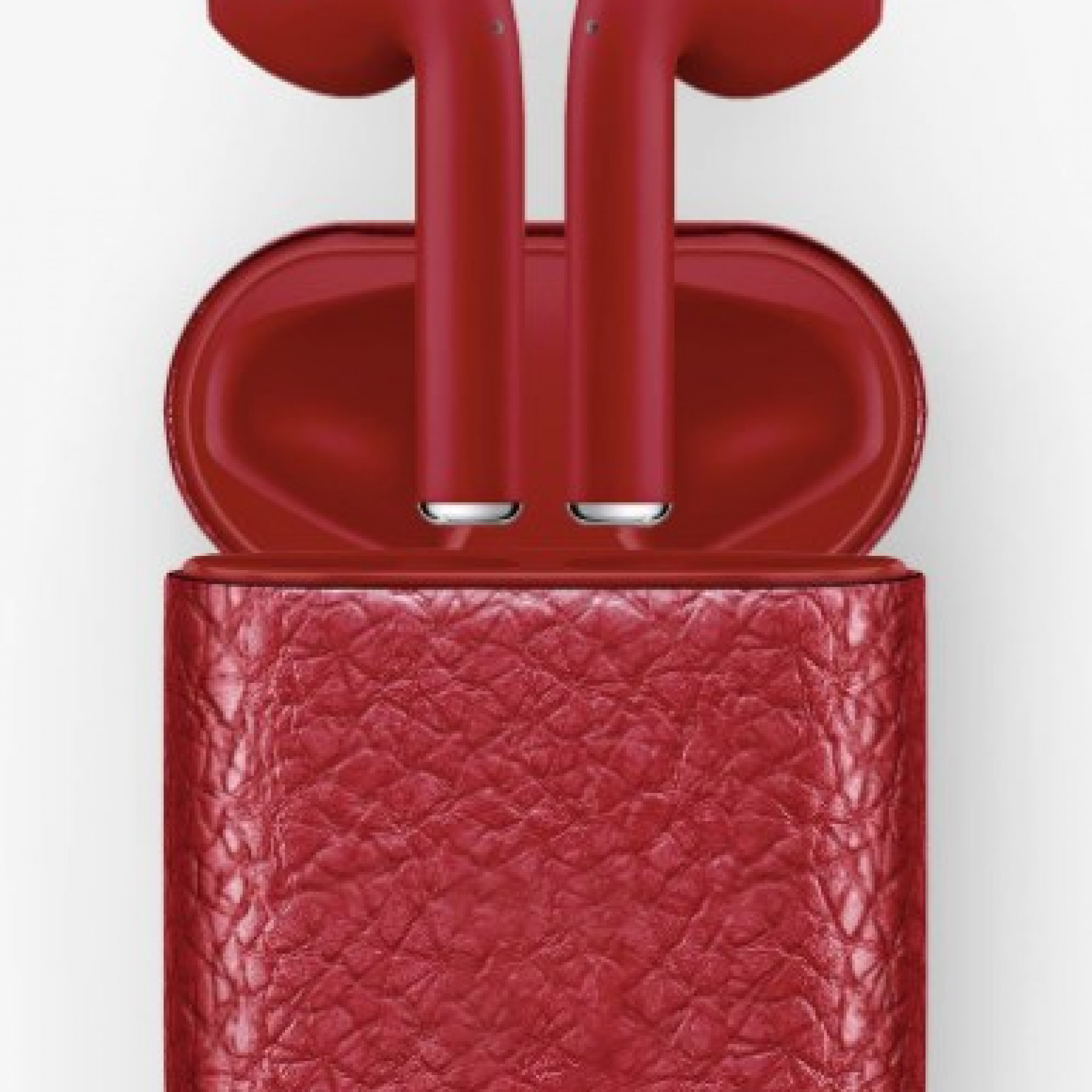 Наушники Apple AirPods 1 MMEF2 Calfskin Red
