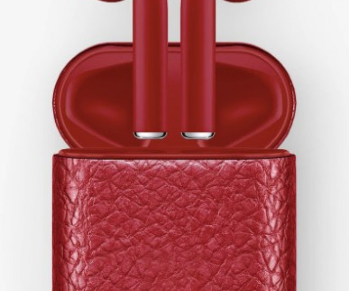 Наушники Apple AirPods 1 MMEF2 Calfskin Red