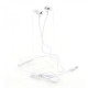 Гарнітура PrologiX ME-A500-W White, Mini jack (3.5 мм) 4pin, вакуумні, мікрофон на дроті, кабель