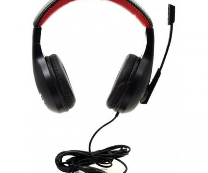Наушники Gemix HP-802MV Black, 2 x Mini jack (3.5 мм), накладные, кабель 2.4 м