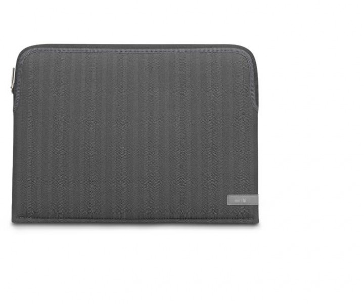 Чохол Moshi Pluma Designer Laptop Sleeve Herringbone Gray 13 for MacBook Pro 13 with / without Touch