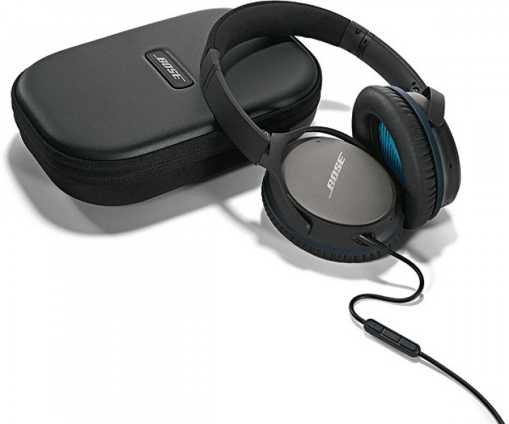 Наушники BOSE QUIETCOMFORT 25 BLACK FOR APPLE (WWW 715053-0010)