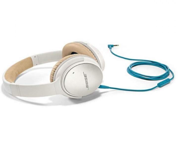 Наушники BOSE QUIETCOMFORT 25 ACOUSTIC NOISE CANCELLING HEADPHONES WHITE APPLE DEVICES