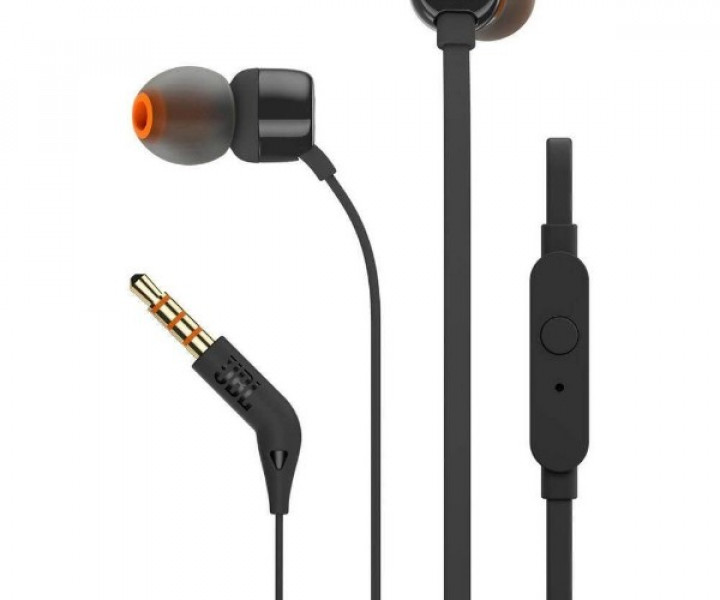 Наушники JBL T110 Black (JBLT110BLK)