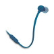 Наушники JBL T110 Blue (JBLT110BLU)