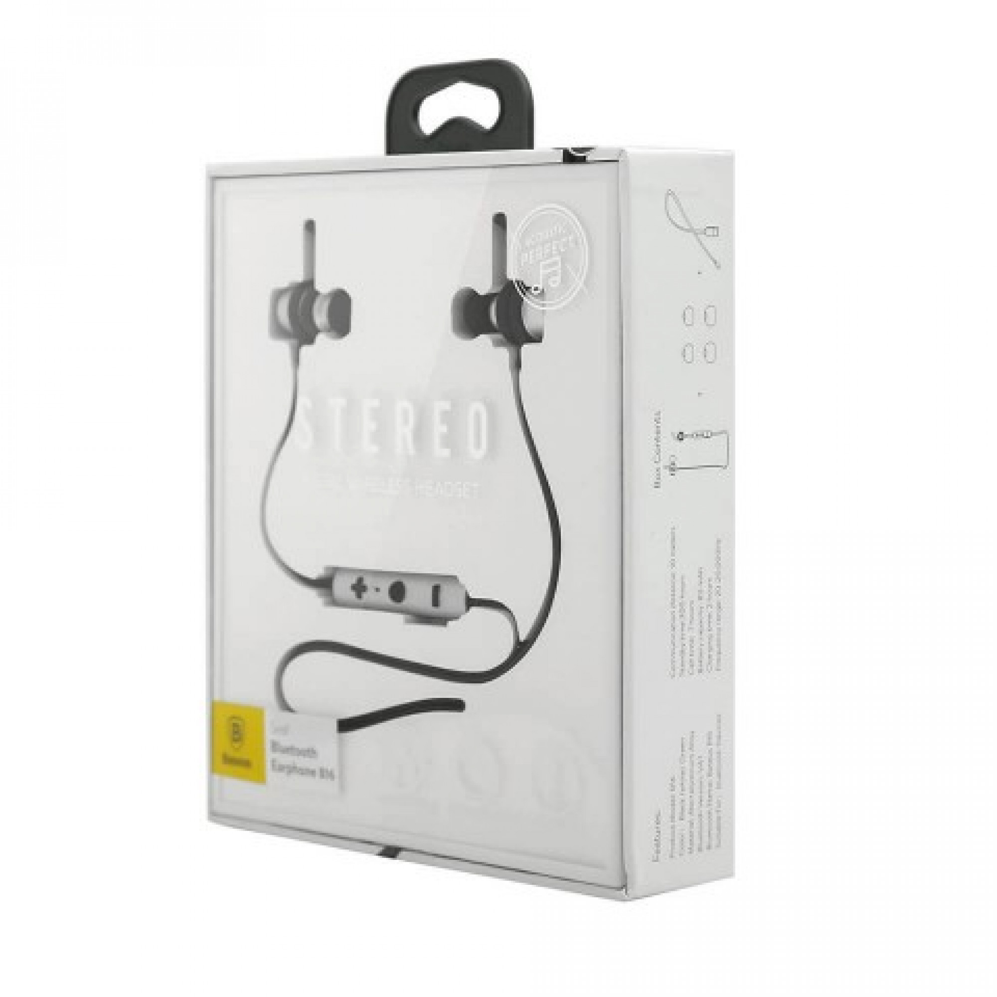 Гарнитура Baseus B16 Comma Bluetooth Earphone Black