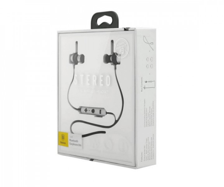 Гарнитура Baseus B16 Comma Bluetooth Earphone Black 