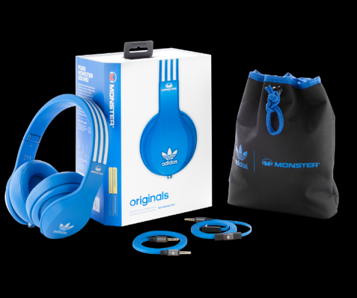 Наушники Adidas Originals by Monster® Over-Ear Blue