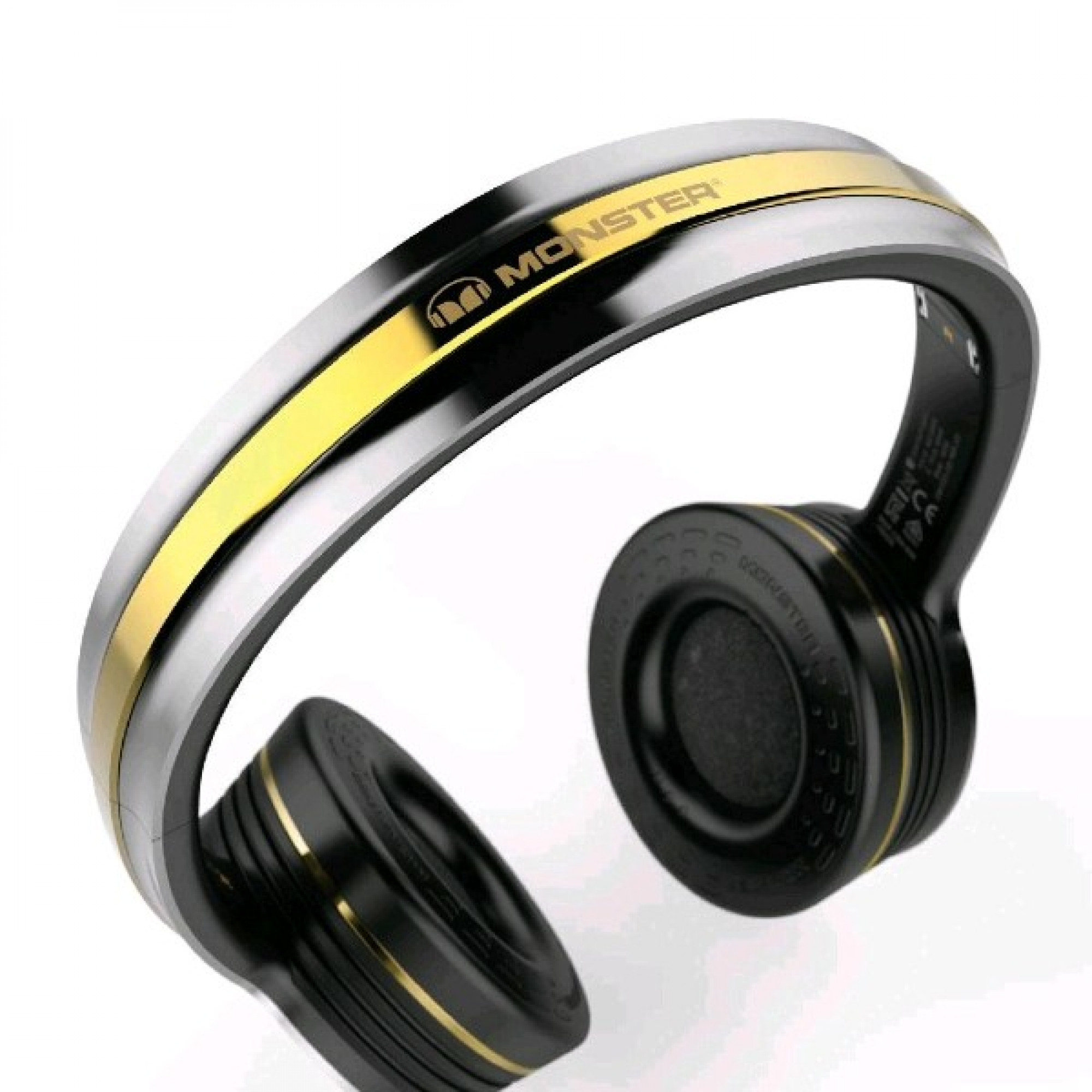 Наушники Monster® ROC Sport Freedom Wireless On-Ear Black Platinum