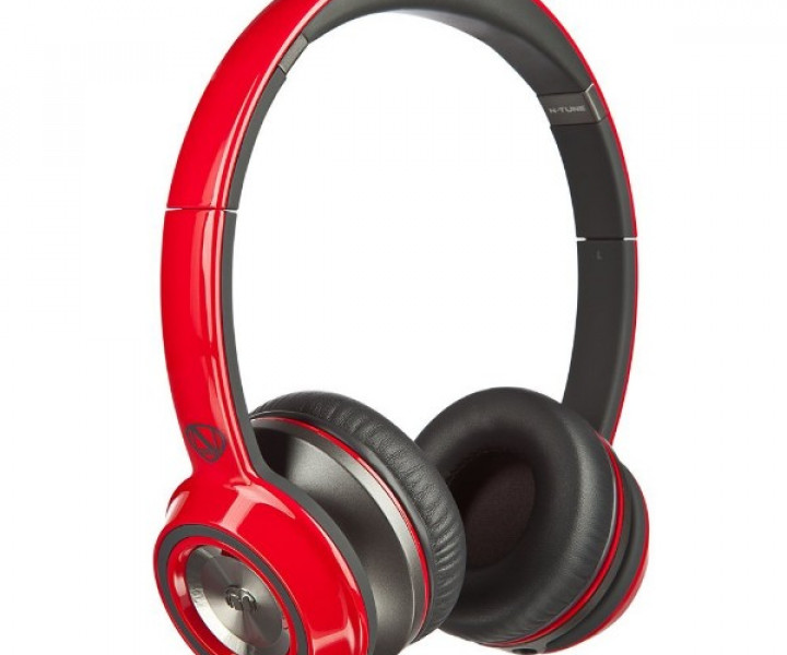 Навушники Monster® NCredible NTune On-Ear Solid Red