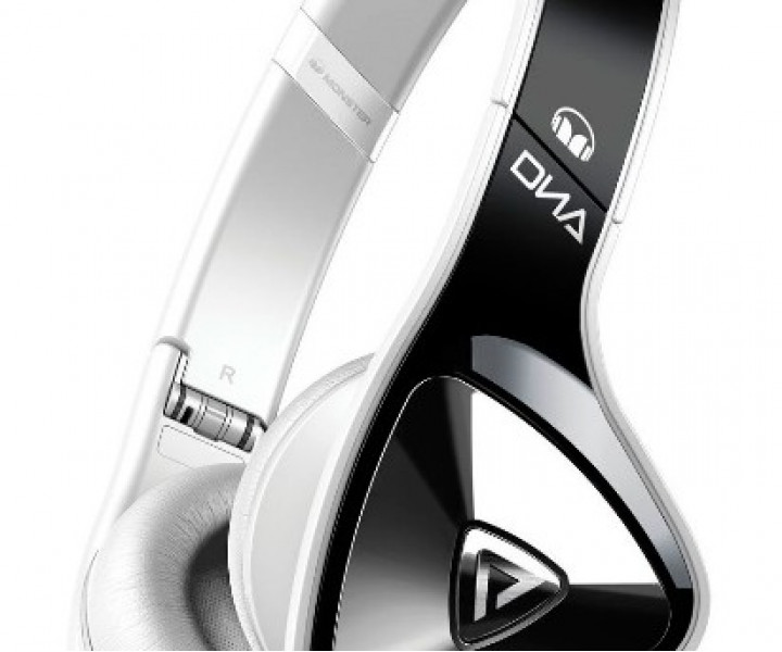Наушники Monster® DNA On-Ear Headphones Black-Tuxedo