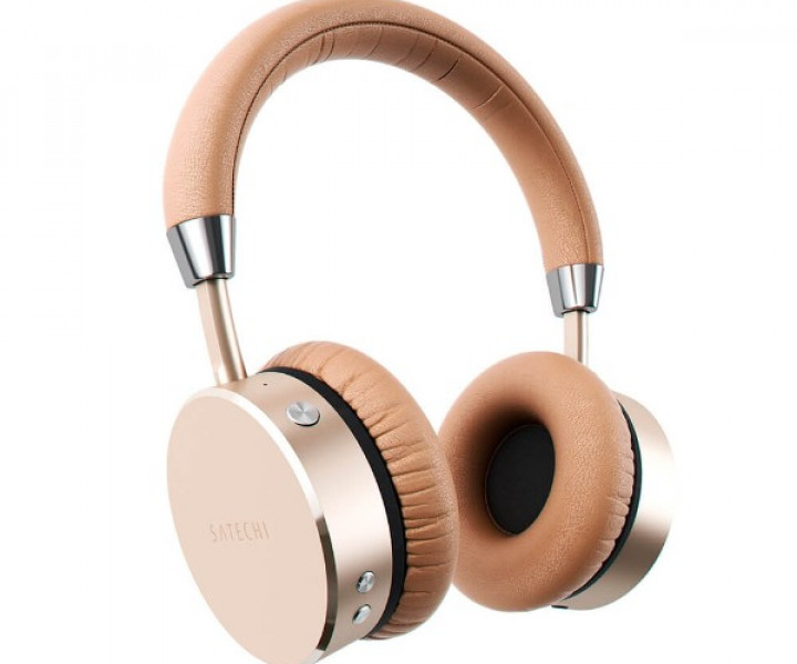 Наушники Satechi Aluminum Wireless Headphones Gold