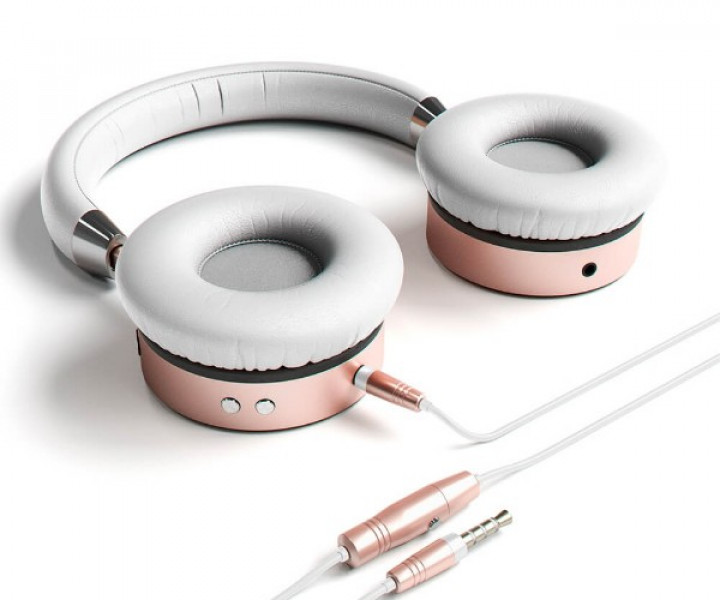 Наушники Satechi Aluminum Wireless Headphones Rose Gold