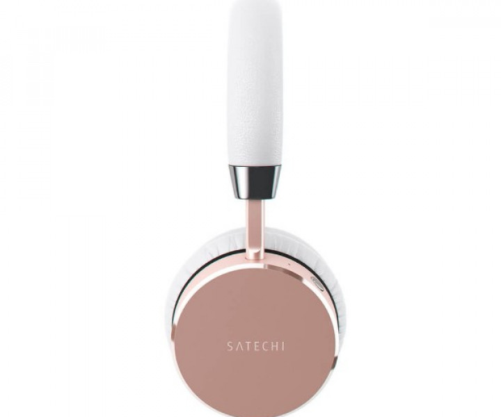 Наушники Satechi Aluminum Wireless Headphones Rose Gold