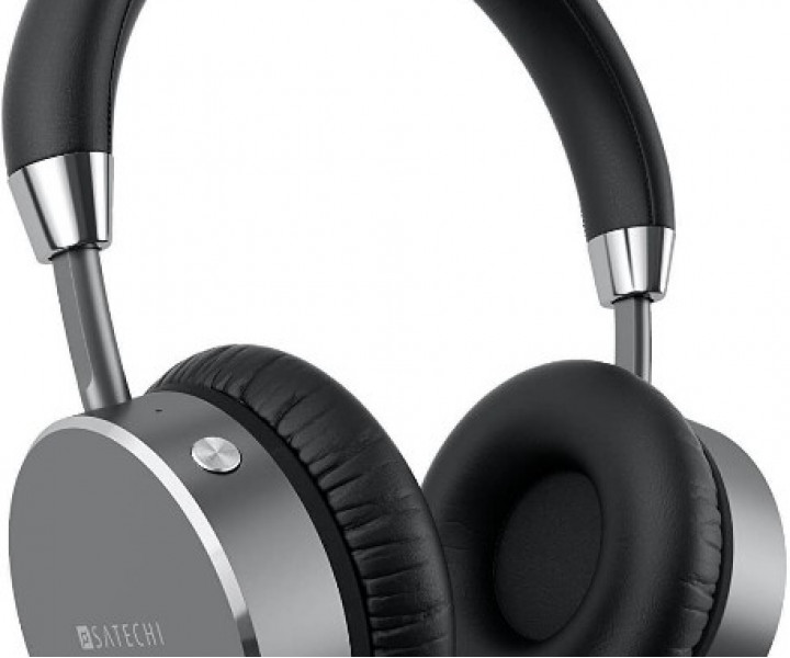 Наушники Satechi Aluminum Wireless Headphones Space Gray (ST-AHPM)