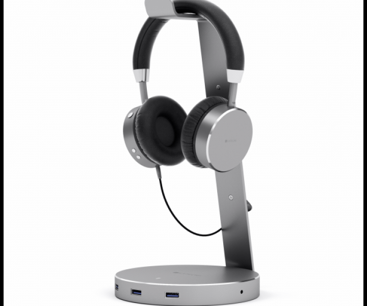 Наушники Satechi Aluminum Wireless Headphones Space Gray (ST-AHPM)