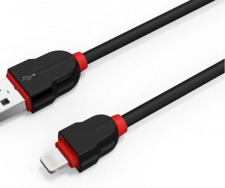 Кабель USB iPhone 5, LDNIO, Black, 1 м (LS04) LS04 BLK