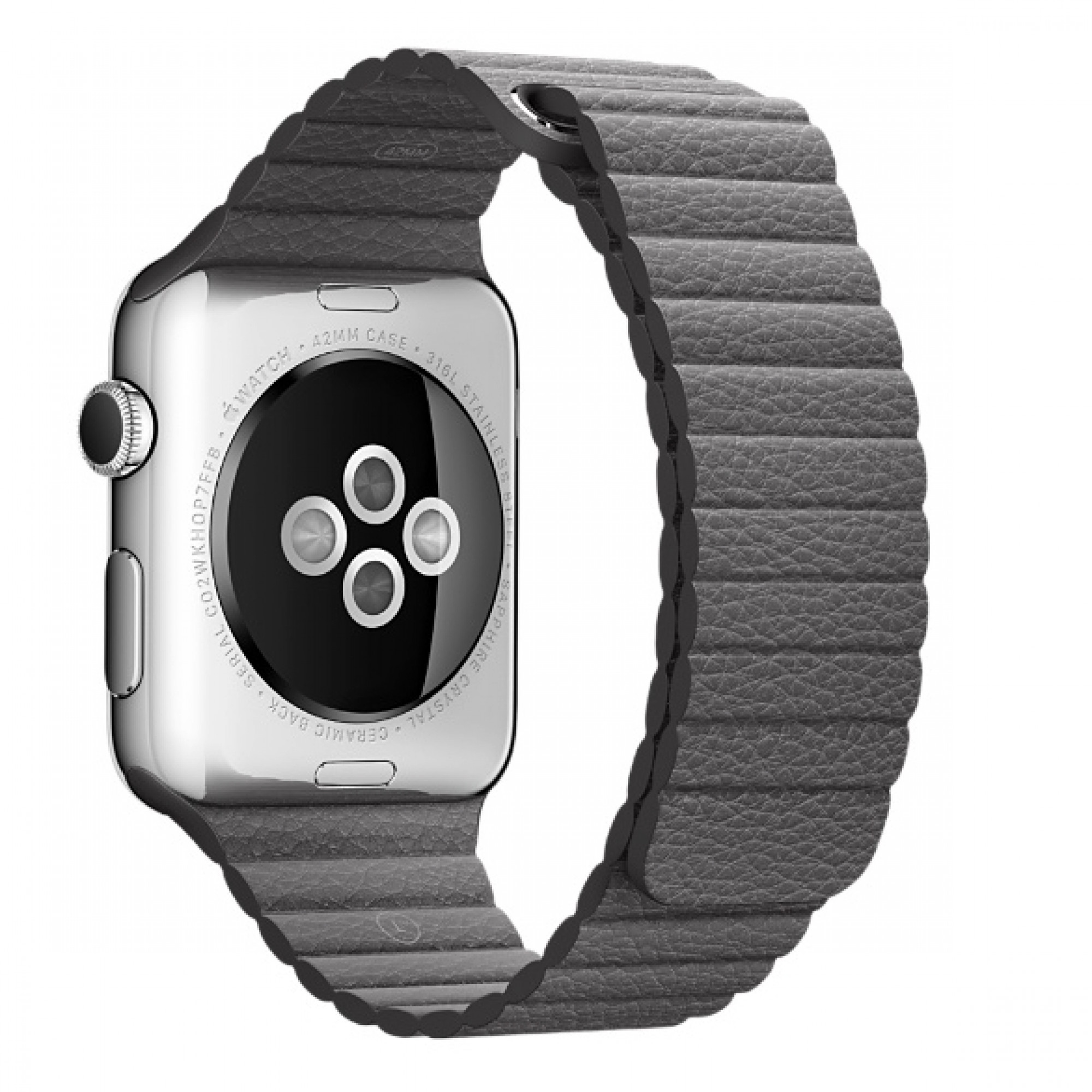 Ремешок 38/42mm Leather Loop Storm Gray для Apple Watch