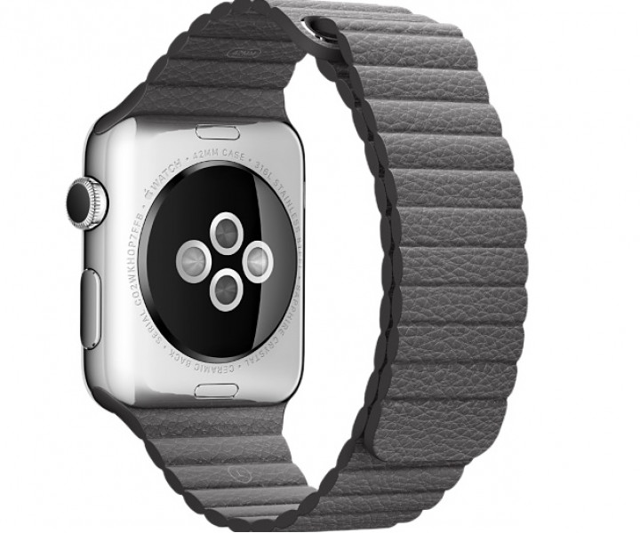 Ремешок 38/42mm Leather Loop Storm Gray для Apple Watch