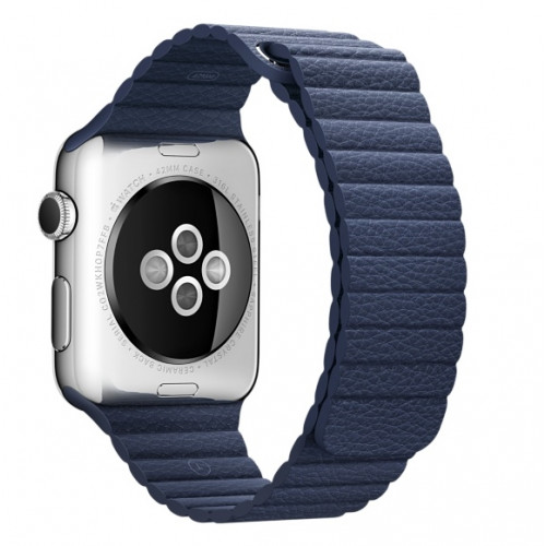 Ремешок 38/42mm Leather Loop Midnight Blue для Apple Watch