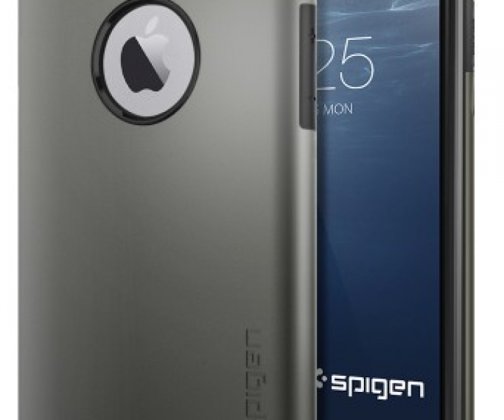 Захисний чохол Spigen SGP Slim Armor Gunmetal на Apple iPhone 6