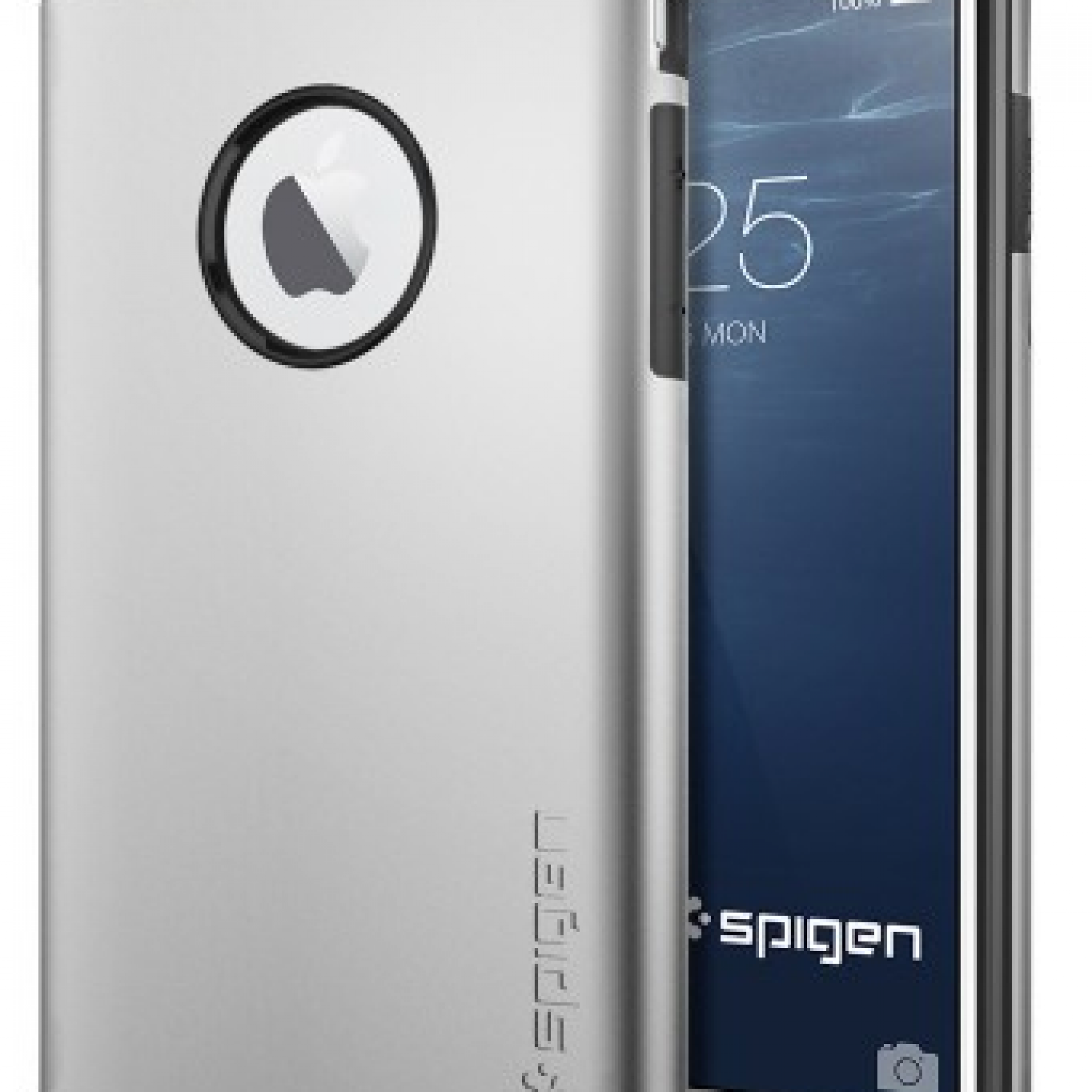 Защитный чехол Spigen SGP Slim Armor Gunmetal на Apple iPhone 6