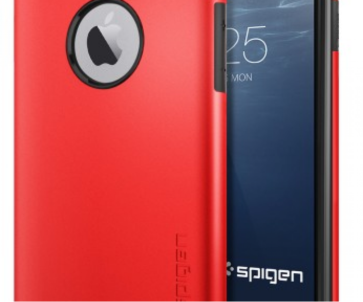 Захисний чохол Spigen SGP Slim Armor Gunmetal на Apple iPhone 6