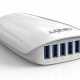 CЗУ Ldnio 5.4A 5USB White