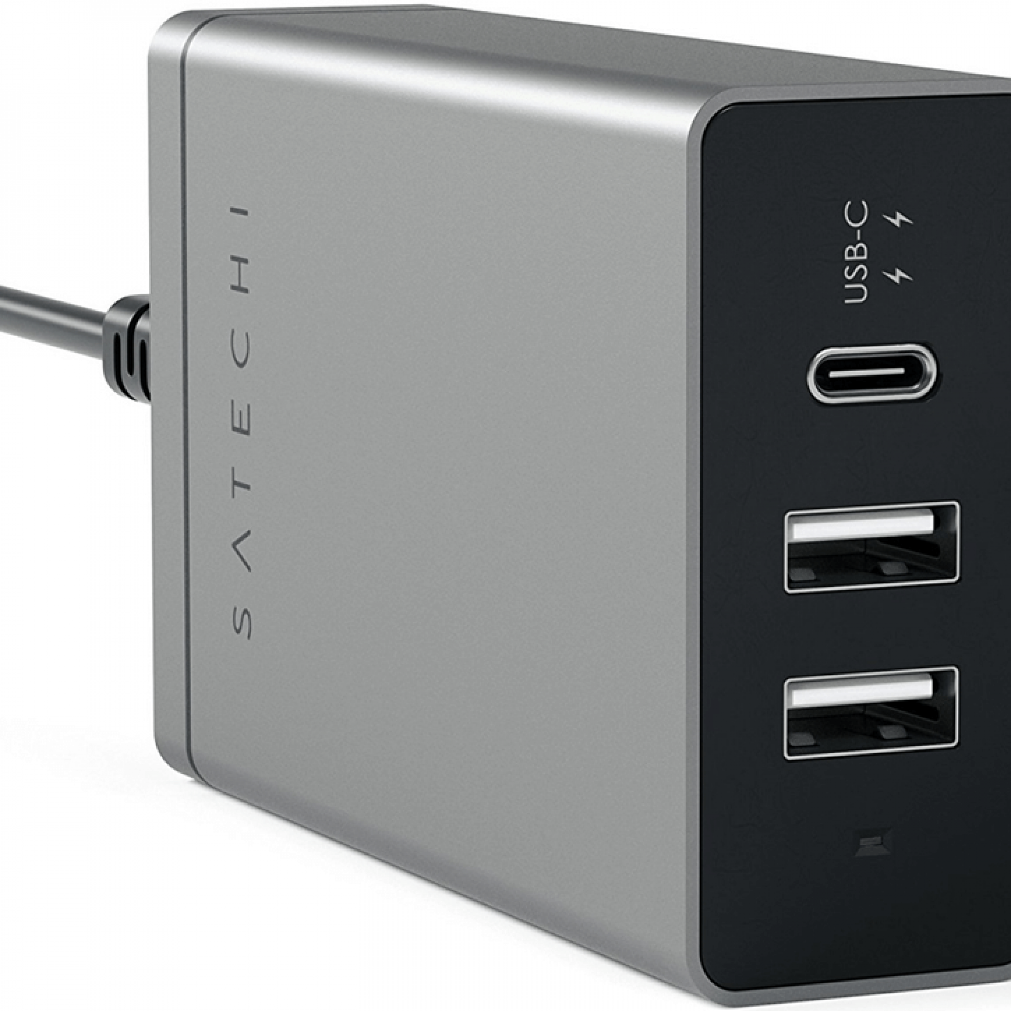 Сетевое з/у Satechi USB-C 40W Travel Charger Space Gray