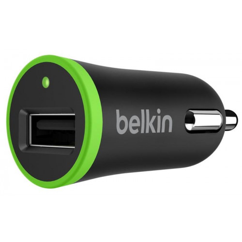 Автомобильное ЗУ Belkin USB Charger (USB 2.4Amp), Чорный F8J054btBLK