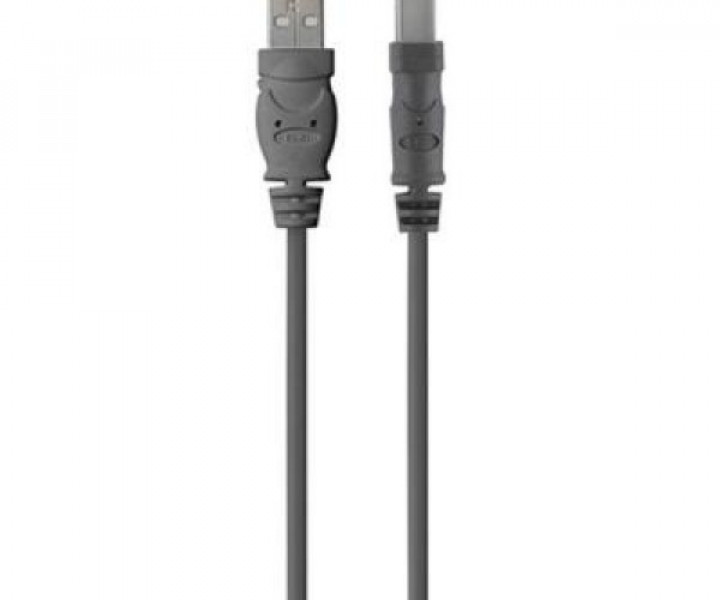 Кабель Belkin USB 2.0 AM/BM 4.8 м Black (F3U154bt4.8M)