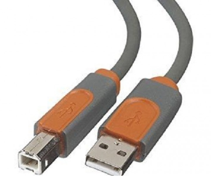 Кабель BELKIN USB 2.0 (AM/BM) DSTP, 1.8 M,Pro Series CU1000cp1.8M-P