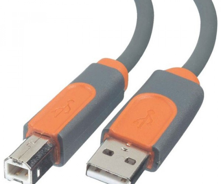 Кабель BELKIN USB 2.0 (AM / BM) DSTP, 3M, Pro Series CU1000cp3M