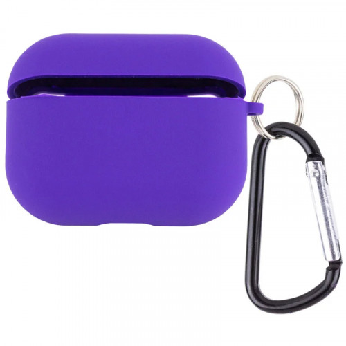 Чохол AirPods 3 Logo Silicone Case\Microfiber Violet