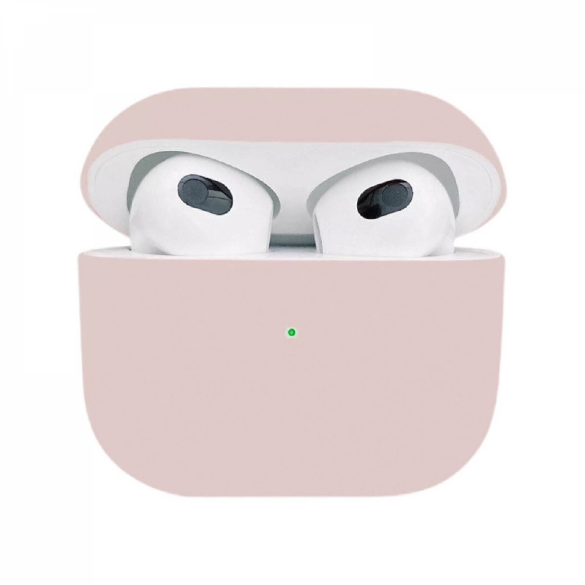 Чехол AirPods 3 Logo Silicone Case\Microfiber Pink Sand