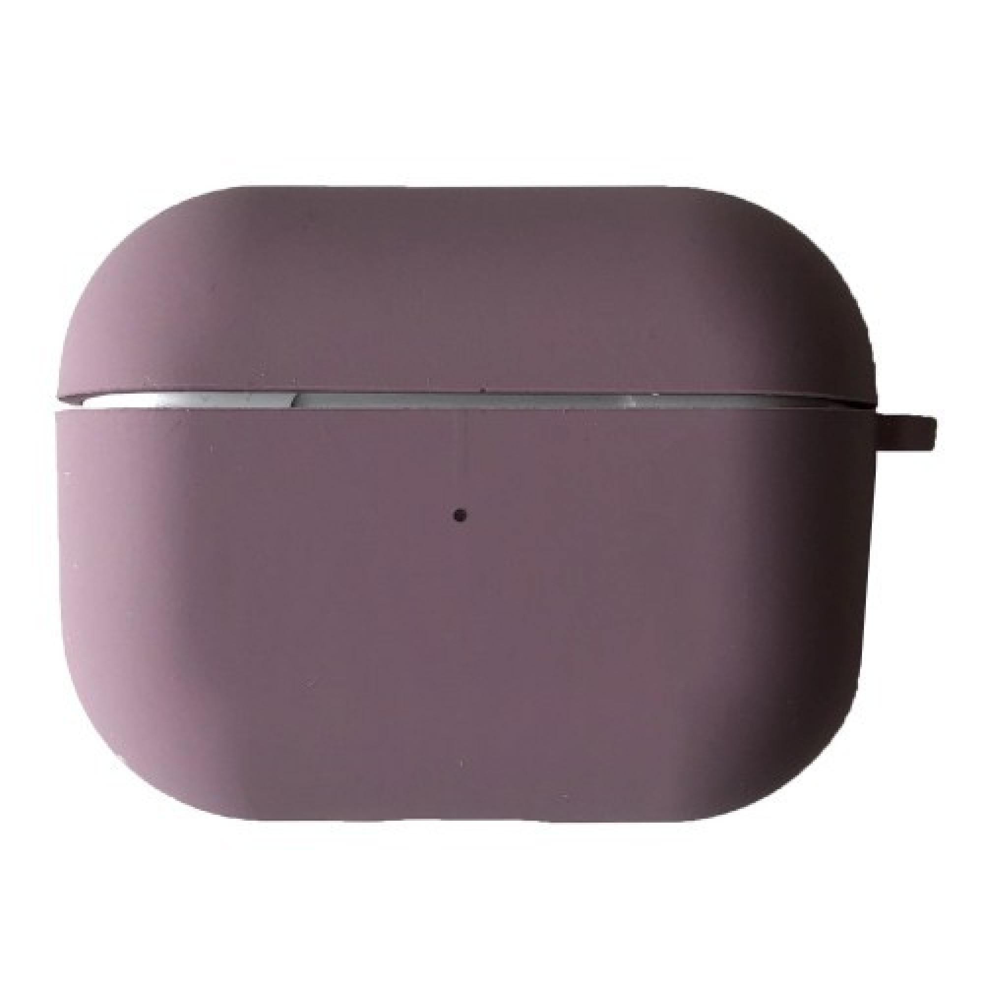Чохол AirPods 1\2 Logo Silicone Case\Microfiber Blueberry
