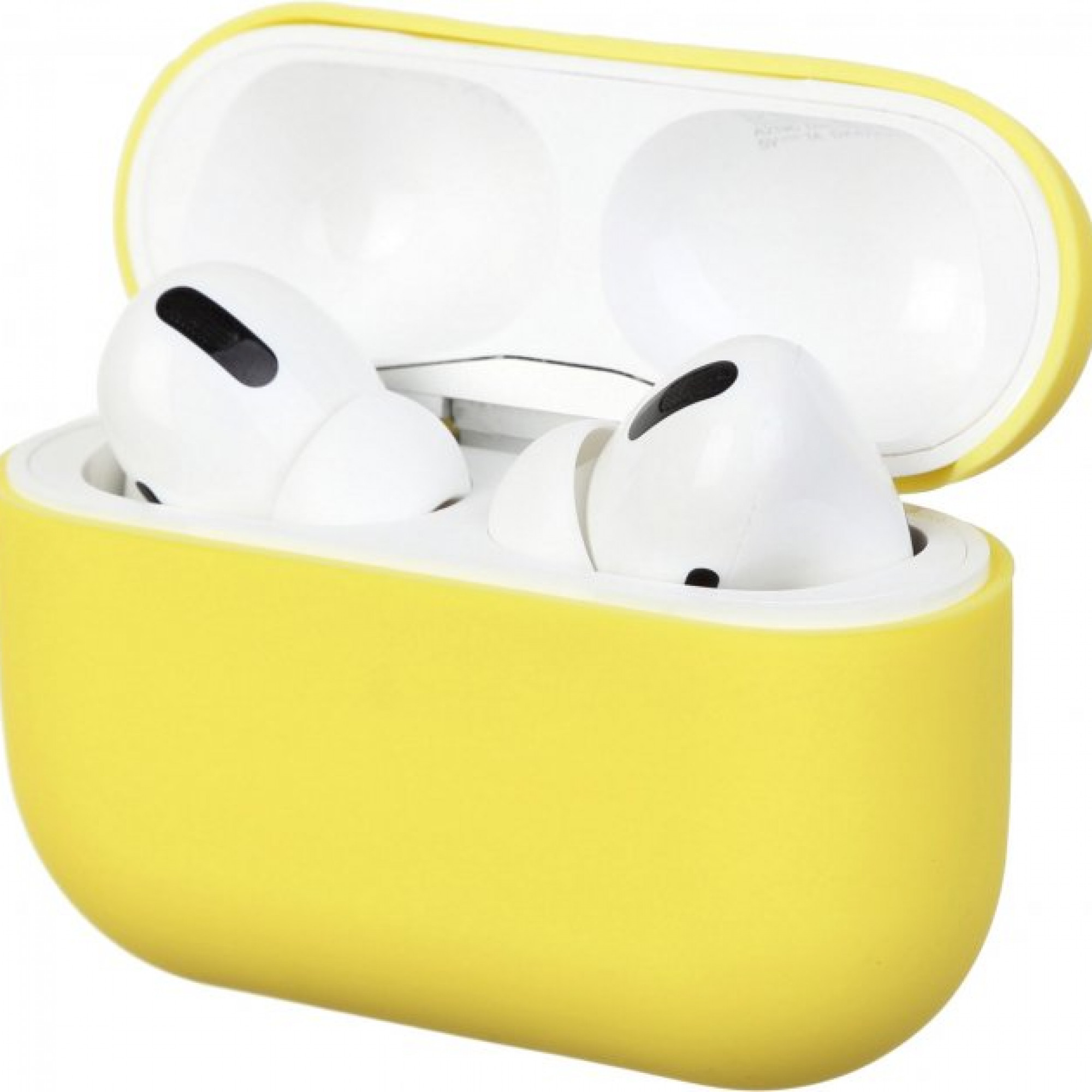Чохол для AirPods PRO Silicone case Full /yellow/